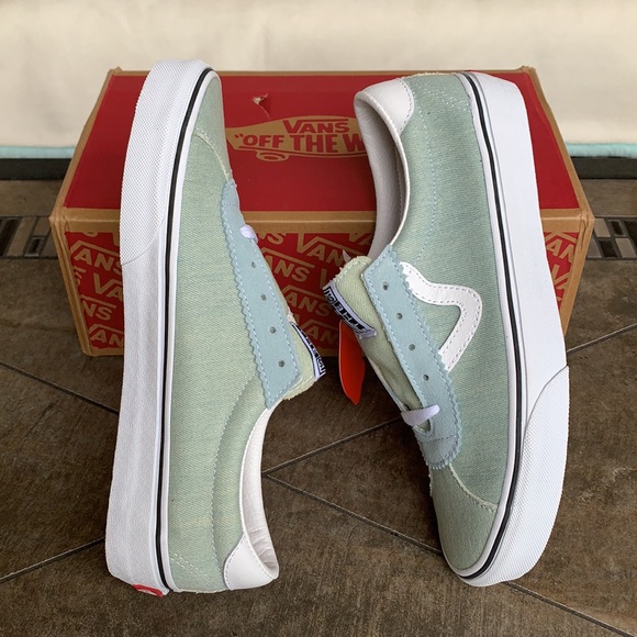 VANS SPORT DENIM Washed/True White WMNS - Picture 6 of 14